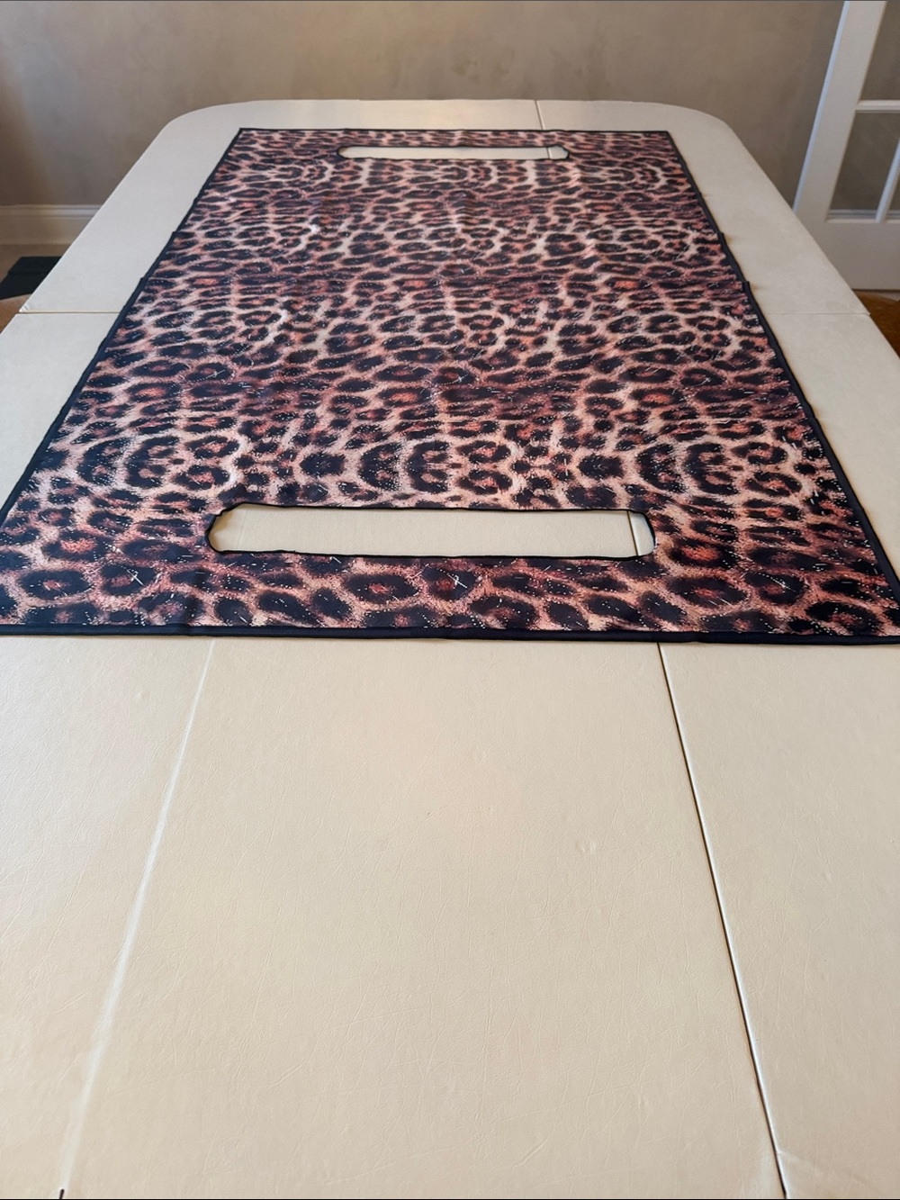 Leopard Print Table Runner - Animal Print Accent